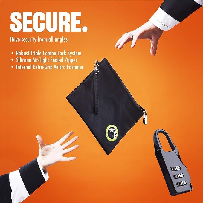 Enjoy Native Large and Small Smell Proof Bag Combo, Smell Proof Container - Image 4