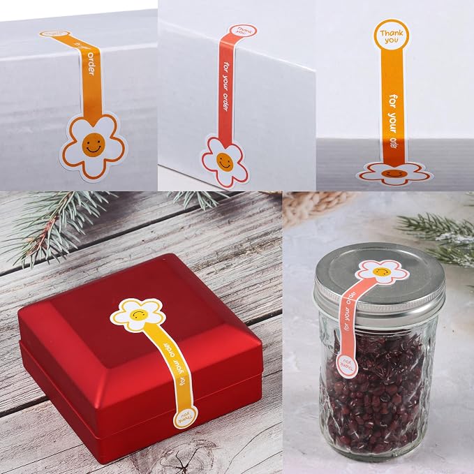 Beyonday 300pcs Handmade Lollipop Baking Stickers - Image 3