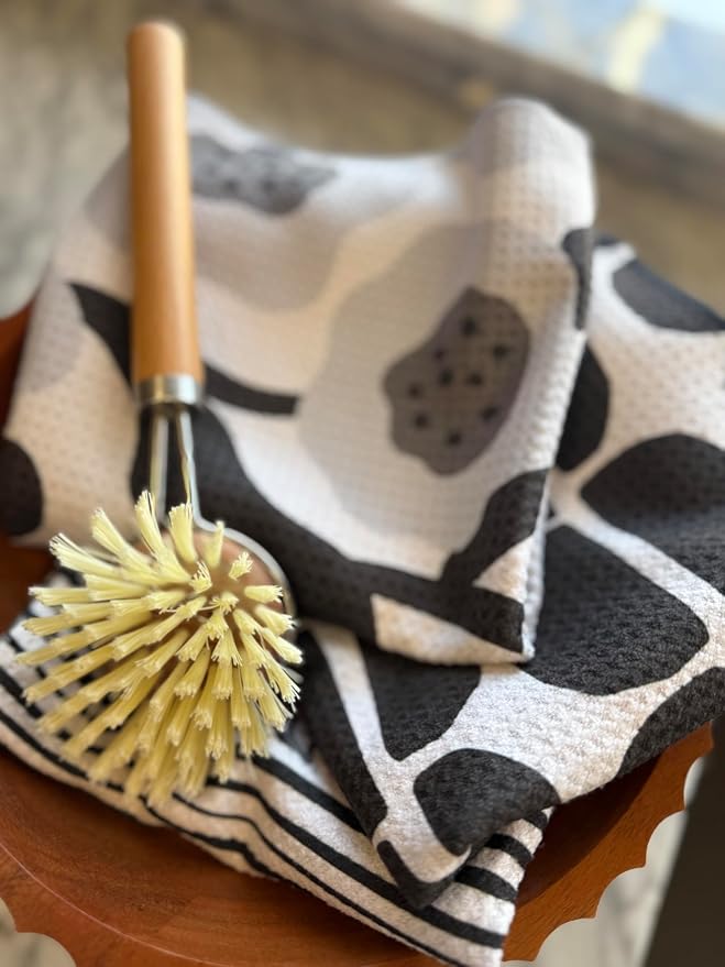 || 3 Pack|| Double Sided Dish Towels || Waffle Weave Microfiber || Tea Towels - Image 8