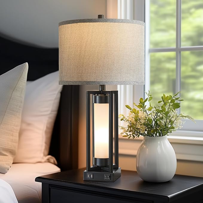 Set of 2 Modern Table Lamps for Living Room - Image 7