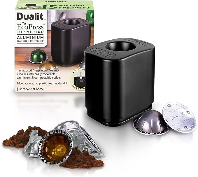 EcoPress for Vertuo* Aluminium Coffee Capsule Recycling Tool by Dualit by Dualit
