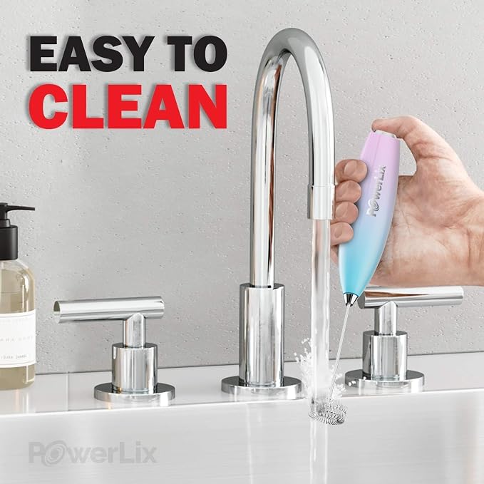 PowerLix Powerful Handheld Milk Frother - Image 7