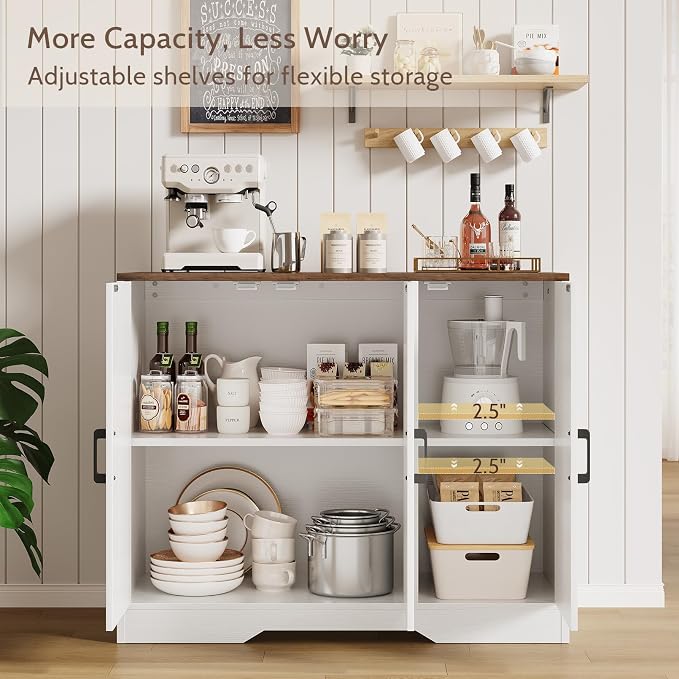 Modern Farmhouse Buffet Cabinet - Image 3
