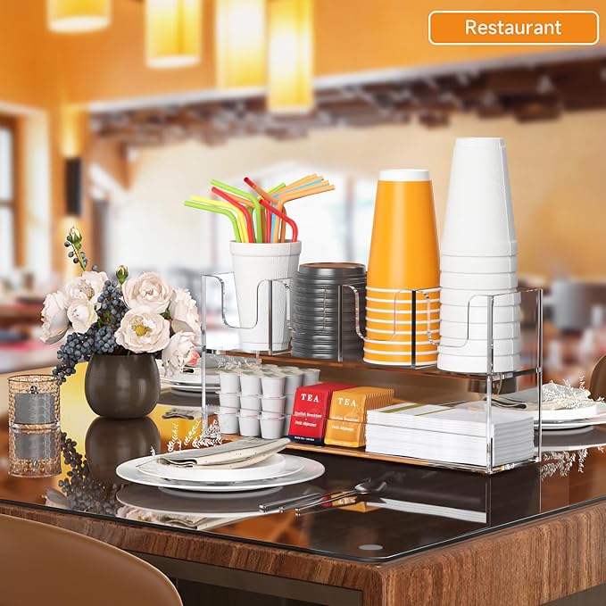 Beego 5-Compartment Cup Holder for Countertop - Image 4
