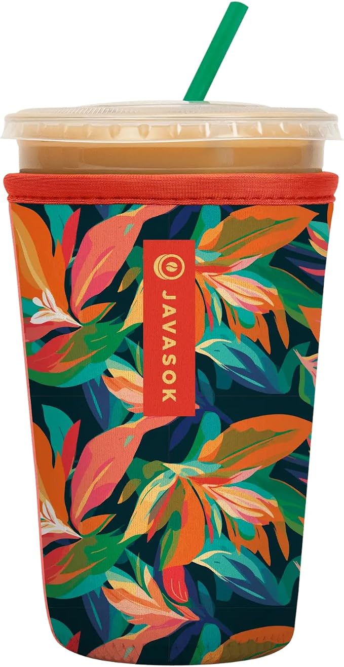 Sok It JavaSok Iced Coffee & Cold Soda Insulated Neoprene Cup Sleeve by SokIt