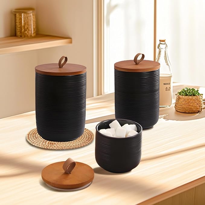 Food Storage Jar Strong Ceramic Storage Canisters - Image 6