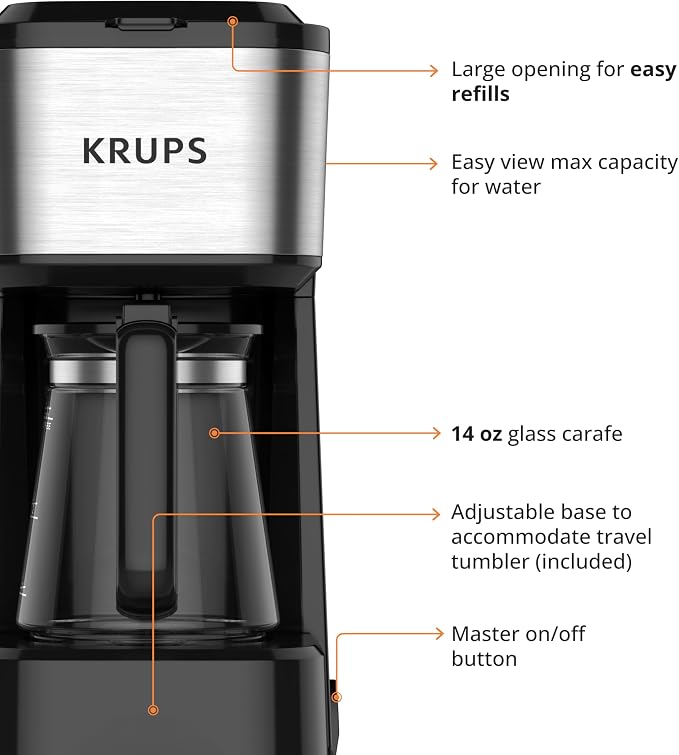 KRUPS Simply Brew Coffee Maker - Image 5