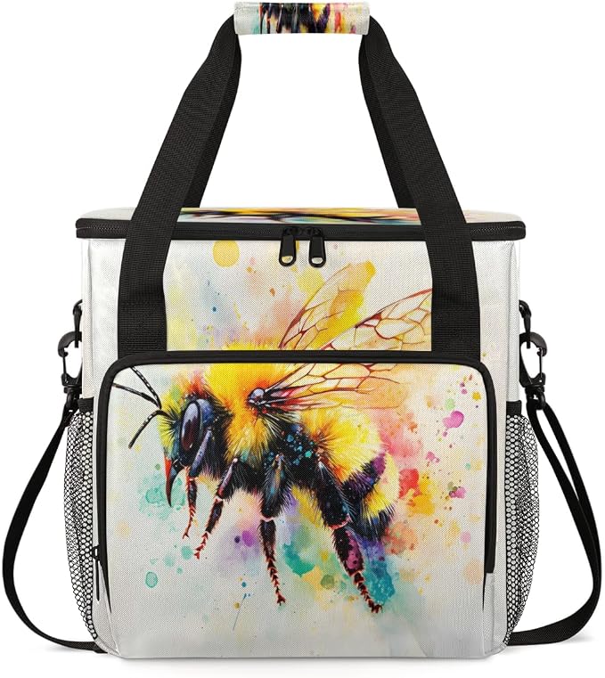 Bee Print Coffee Machine Bag Compatible by BICUUZHI