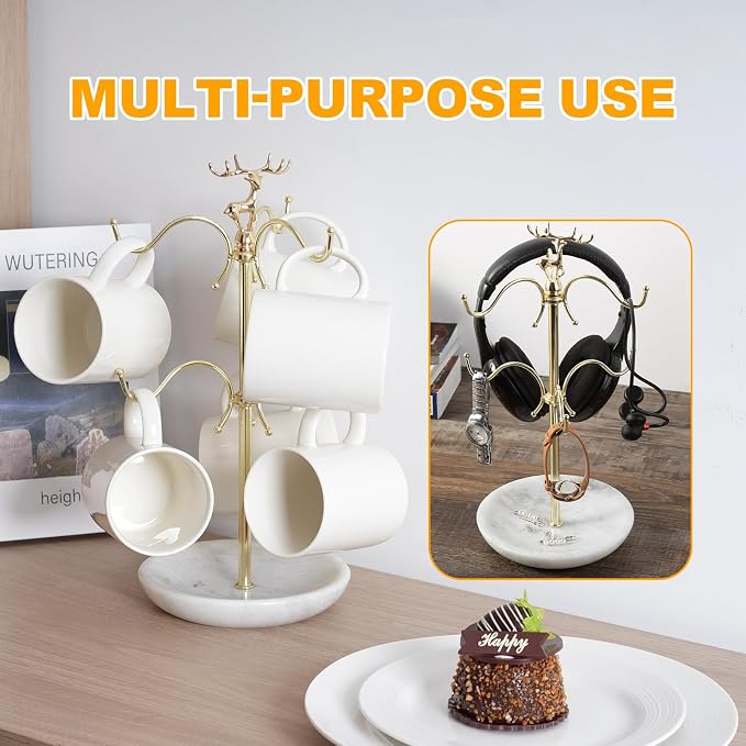BCS Mug Holder with Marble Base - Image 3