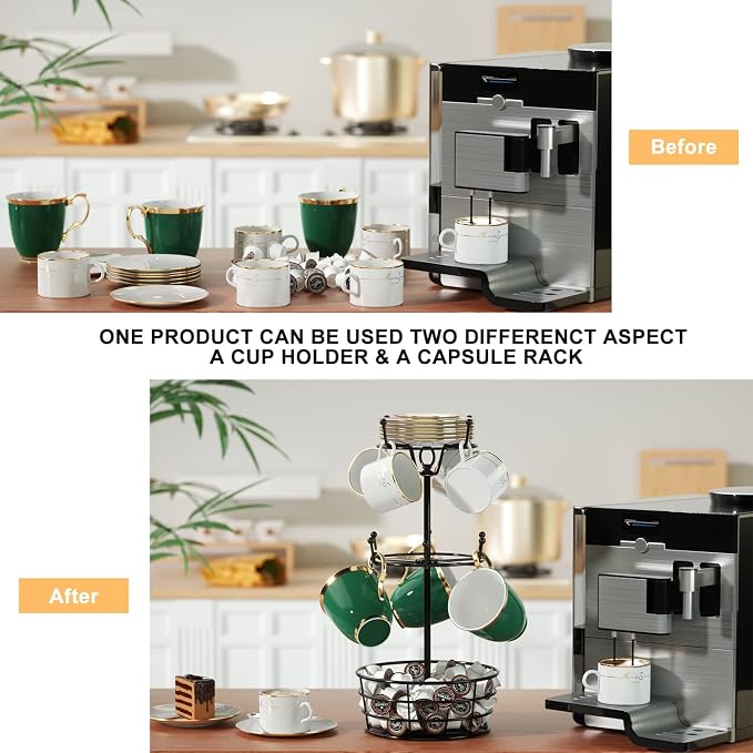 360° Rotating Coffee Mug Holder - Image 7
