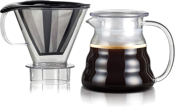 Bodum Melior Pour Over Borosilicate Glass Coffee Dripper by Bodum