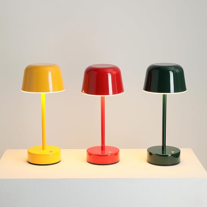 Rechargeable Cordless Mushroom Small Table Lamp - Image 6