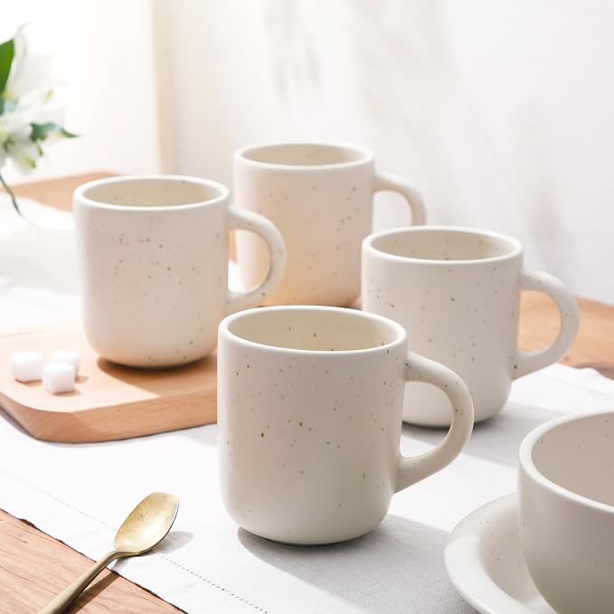 Bloomhouse - Two Time Oprah's Favorite Things Winner - Corsica Clay 4-Piece Mug - Image 2