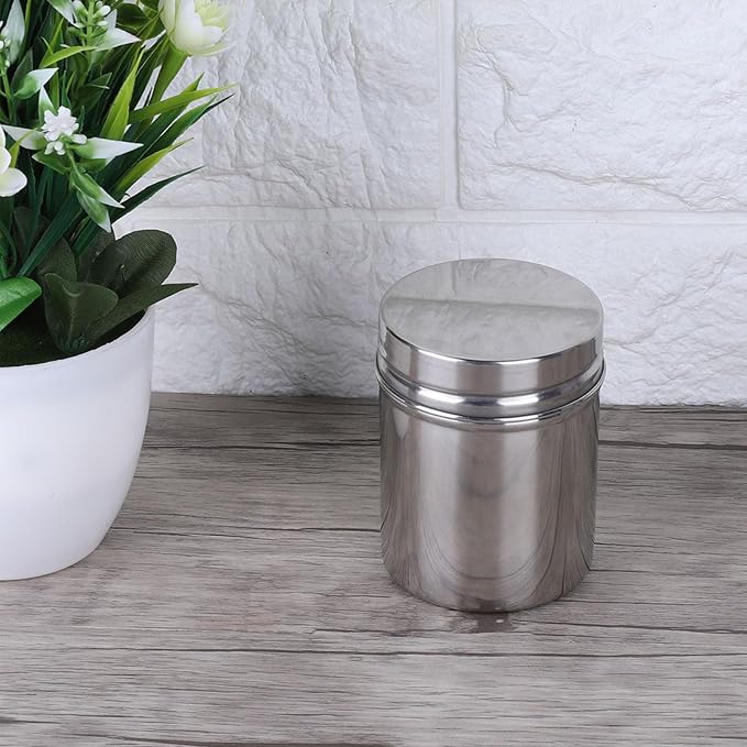 Air Tight Coffee Grounds Container, 304 Stainless Steel Sealed Coffee Bean by Unknown