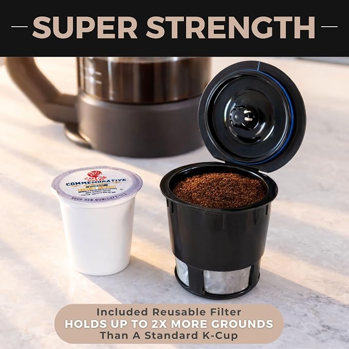 VINCI Micro Café Smallest Single-Serve Glass Coffee Brewer | Compatible - Image 9