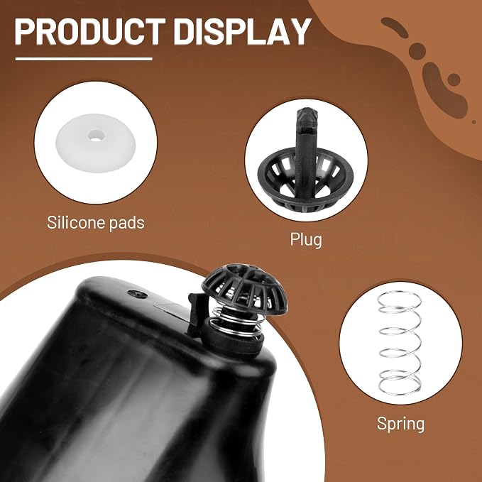 Coffee Replacement Brew Basket Spring Loaded Stopper Kits - Image 2