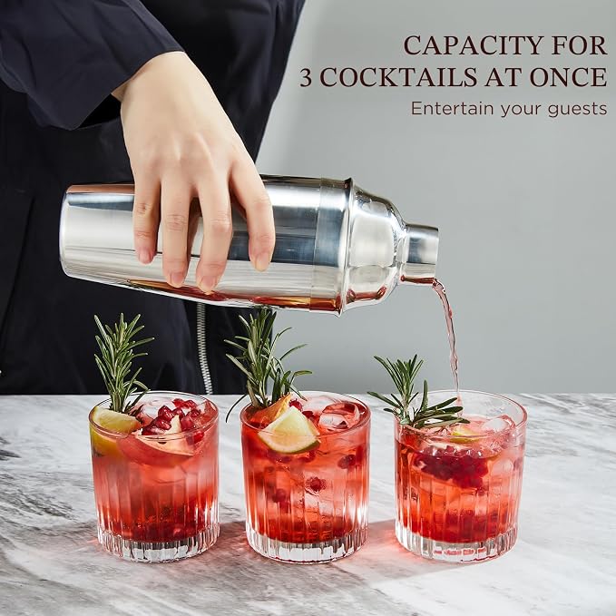 Cocktail Shaker, KITESSENSU 24oz Drink Shaker - Image 6