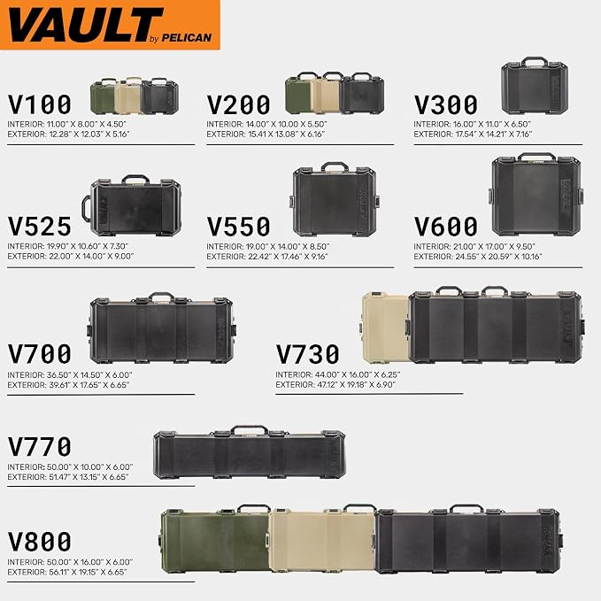Pelican Vault V525 Hard Case - Image 9