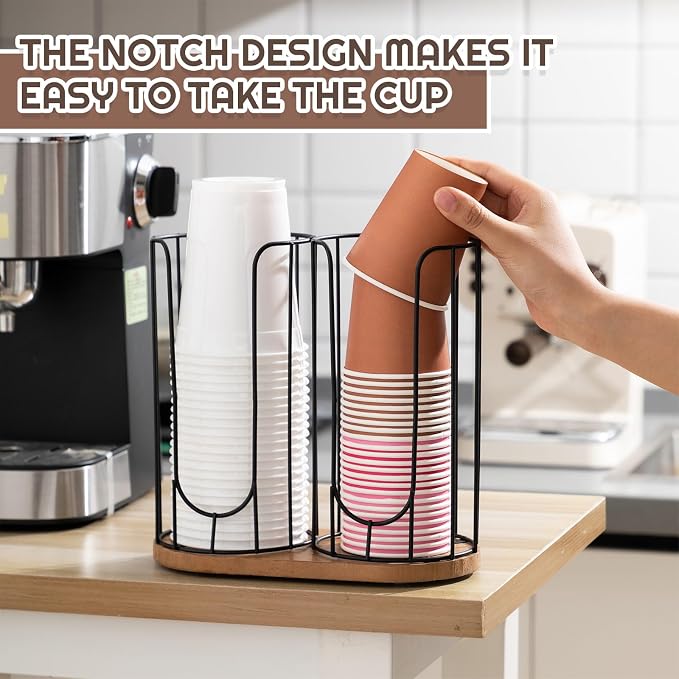 Geelin 18oz Adjustable Coffee Cup Dispenser - Image 6