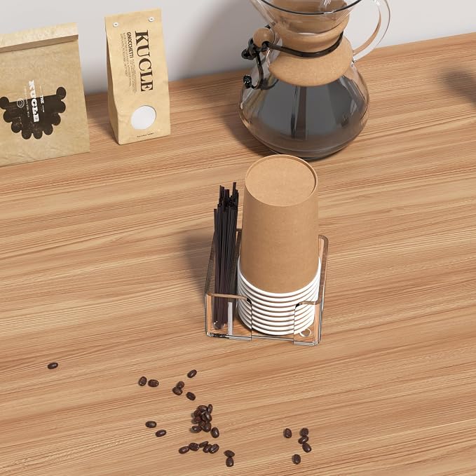 Coffee Bar Accessories and Organizer, Disposable Cup Holder - Image 2