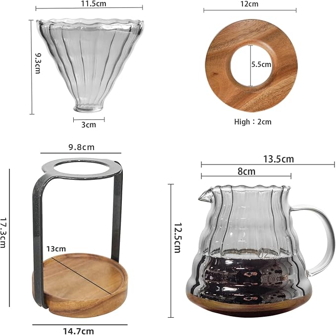 SOTECH Pour Over Coffee Maker Set - Image 4