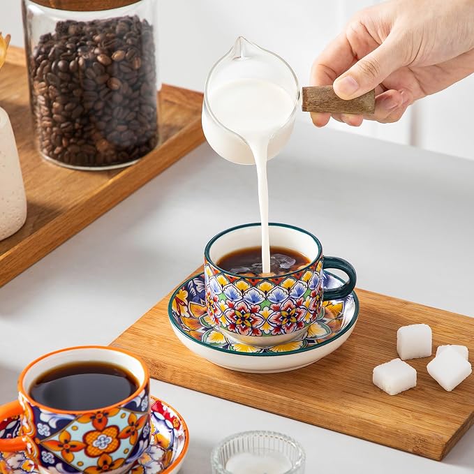 vancasso 4 Oz Stackable Espresso Cups - Image 6