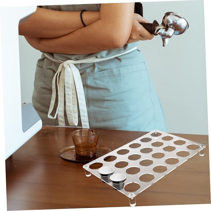 GLEAVI Coffee Capsule Holder Slot Transparent Coffee Storage Organizer - Image 4