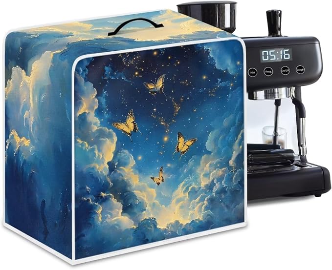 Sky Butterfly Coffee Machine Covers by Kathyboom