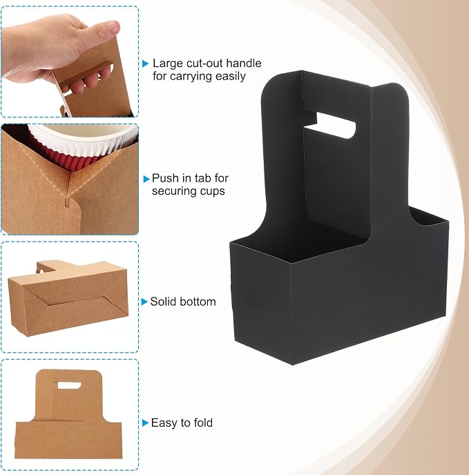 PATIKIL 2 Cup Drink Carrier - Image 3