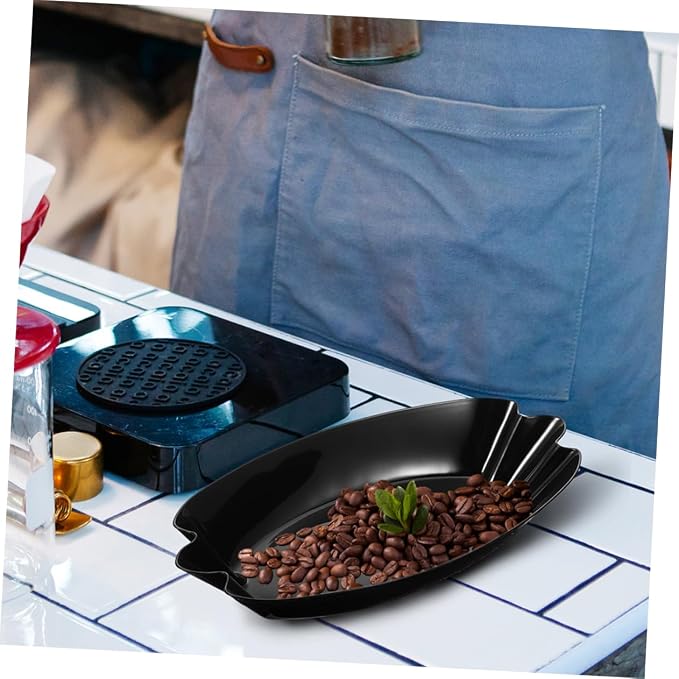 SHOWERORO 2pcs Coffee Bean Display Tray Reusable Bean Sample Plate - Image 8