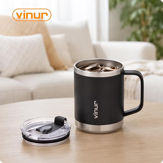 VINUR Pour Over Coffee Maker, 12 oz Insulated Coffee Maker - Image 9