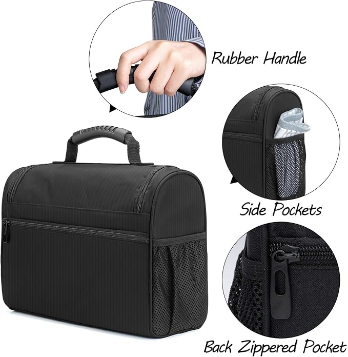 CURMIO Bartender Kit Bag, Portable Travel Carrying Bag - Image 4