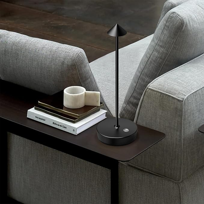 Rechargeable Cordless Table Lamp, 6000mAh LED Battery Operated Desk Lamp Touch - Image 6