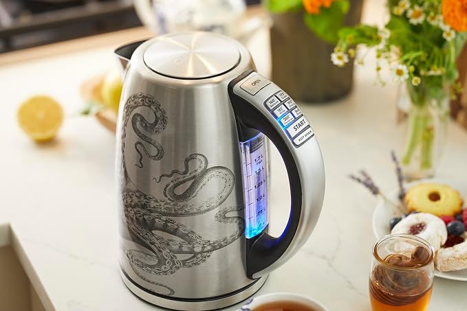 Cuisinart Caskata PerfecTemp 1.7-Liter Electric Kettle, Cordless Electric Tea - Image 2