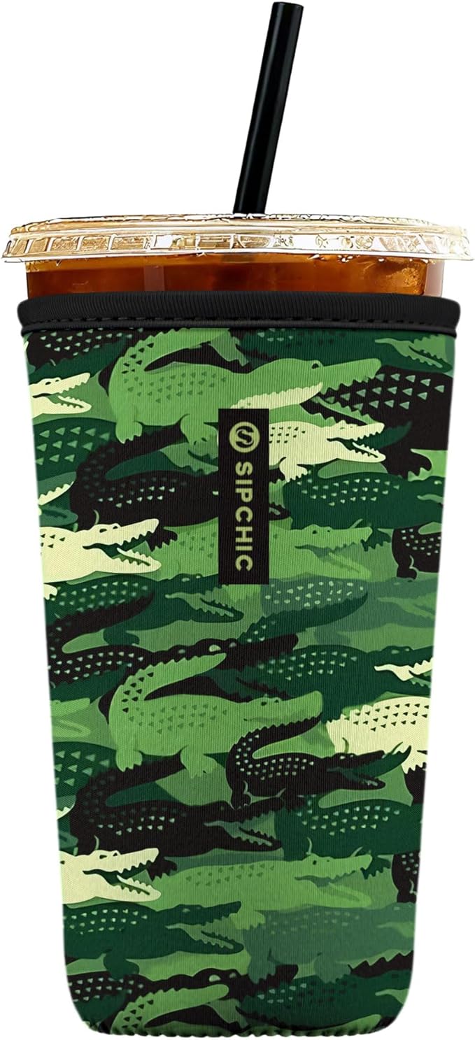 Iced Coffee Sleeve – Neoprene Reusable Cup Sleeves by Unknown