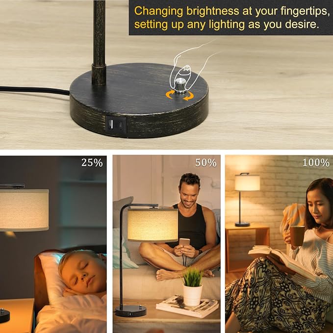 Seaside village Bedside Table Lamp - Image 5
