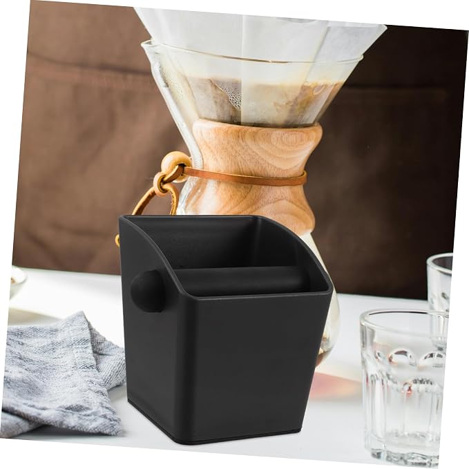 jojofuny Espresso Grounds Bucket Ground Chute Capacity Bin - Image 9
