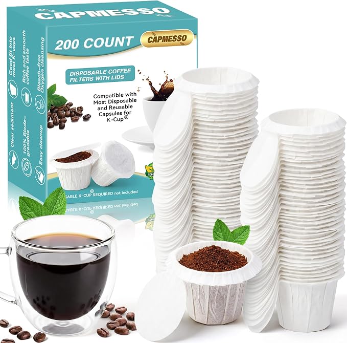 CAPMESSO Disposable Coffee Filters by CAPMESSO