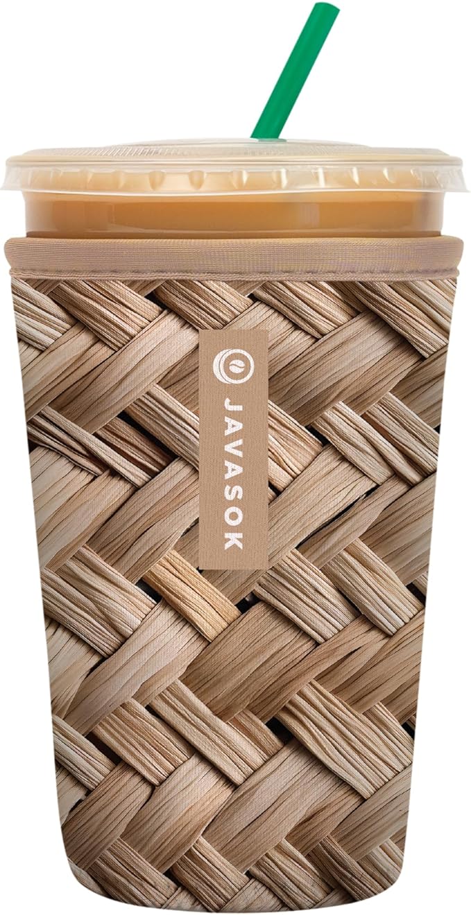 Sok It JavaSok Iced Coffee & Cold Soda Insulated Neoprene Cup Sleeve by SokIt