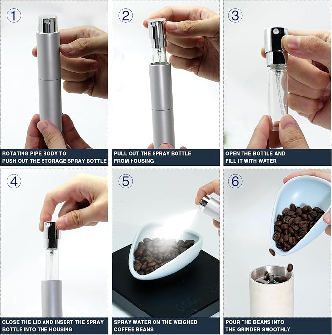 Bean Dosing and Sprayer Kit, Vessel Espresso Single Dose Measuring Tray - Image 6