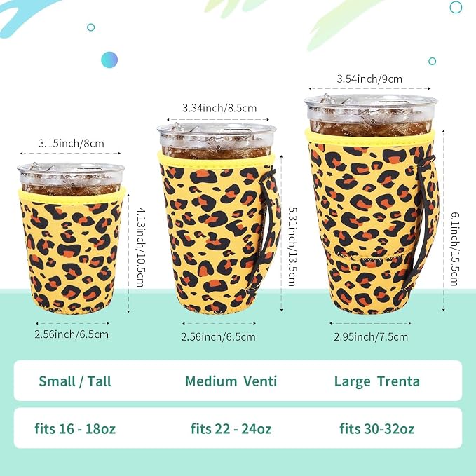 Iced Coffee Sleeve Insulator Sleeves - Image 2