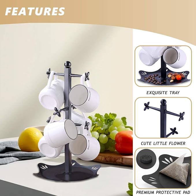 Coffee Mug Holder for Countertop, Cup Holder - Image 6