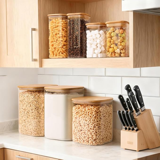Glass Flour Sugar Storage Containers - Image 5