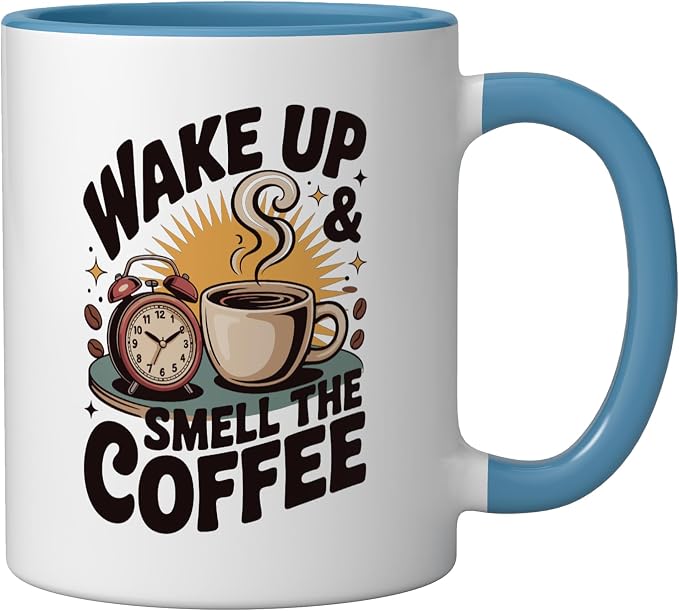 Smell that coffee Ceramic Mug - Image 2