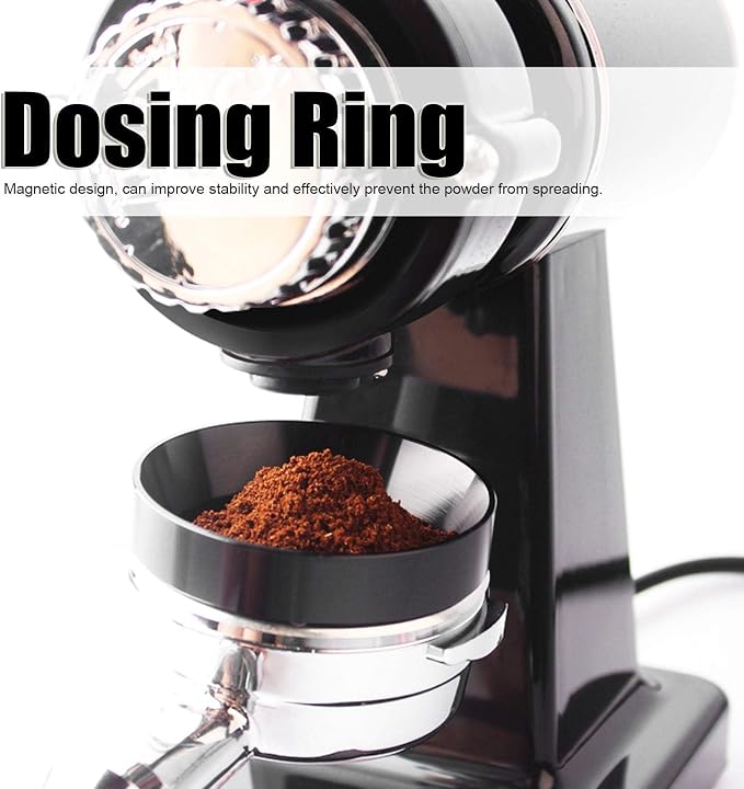 51/53/58mm Espresso Dosing Funnel, Aluminum Coffee Dosing Ring - Image 5