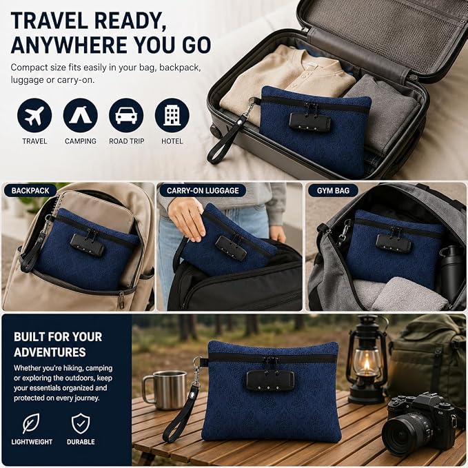 IDEATECH Lockable Travel Storage Organizer - Image 5