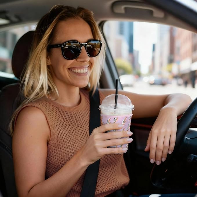 3 Pack Iced Coffee Sleeve Reusable - Image 4