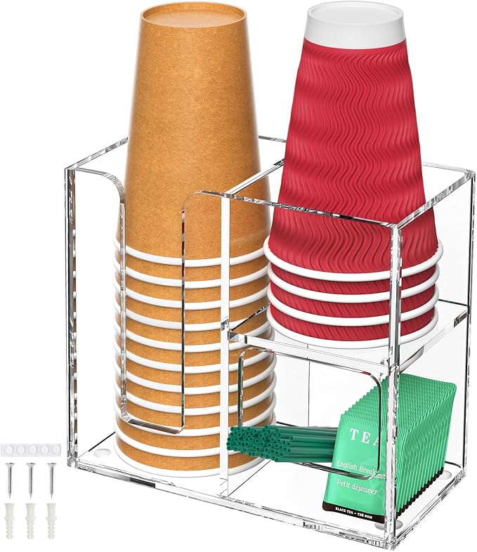 2-Tier Coffee Station Organizer by ENJOYYOURLIFE