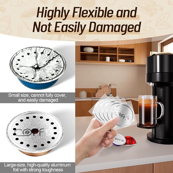 100 Pcs Aluminum Foil Seal Lids - Image 3