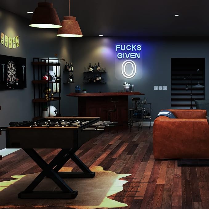 Zero Funks Given Neon Signs for Wall Decor Neon Lights for Bedroom Led Signs - Image 5